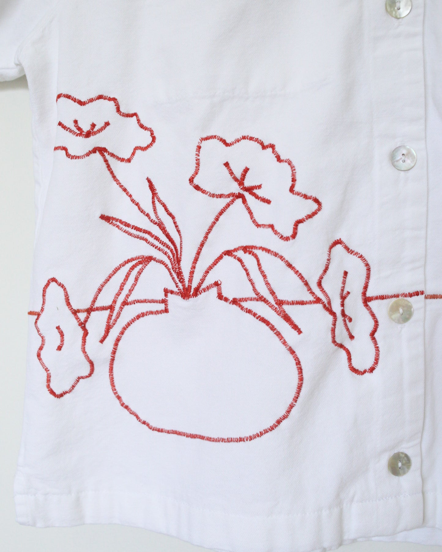 Still Life Embroidered Top