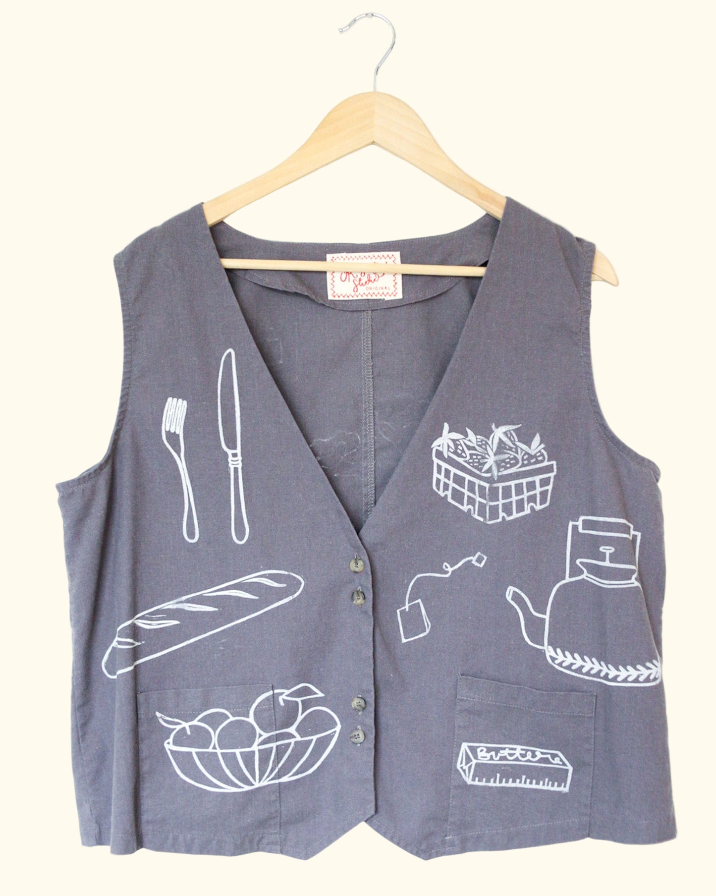 Patchwork Still Life Vest