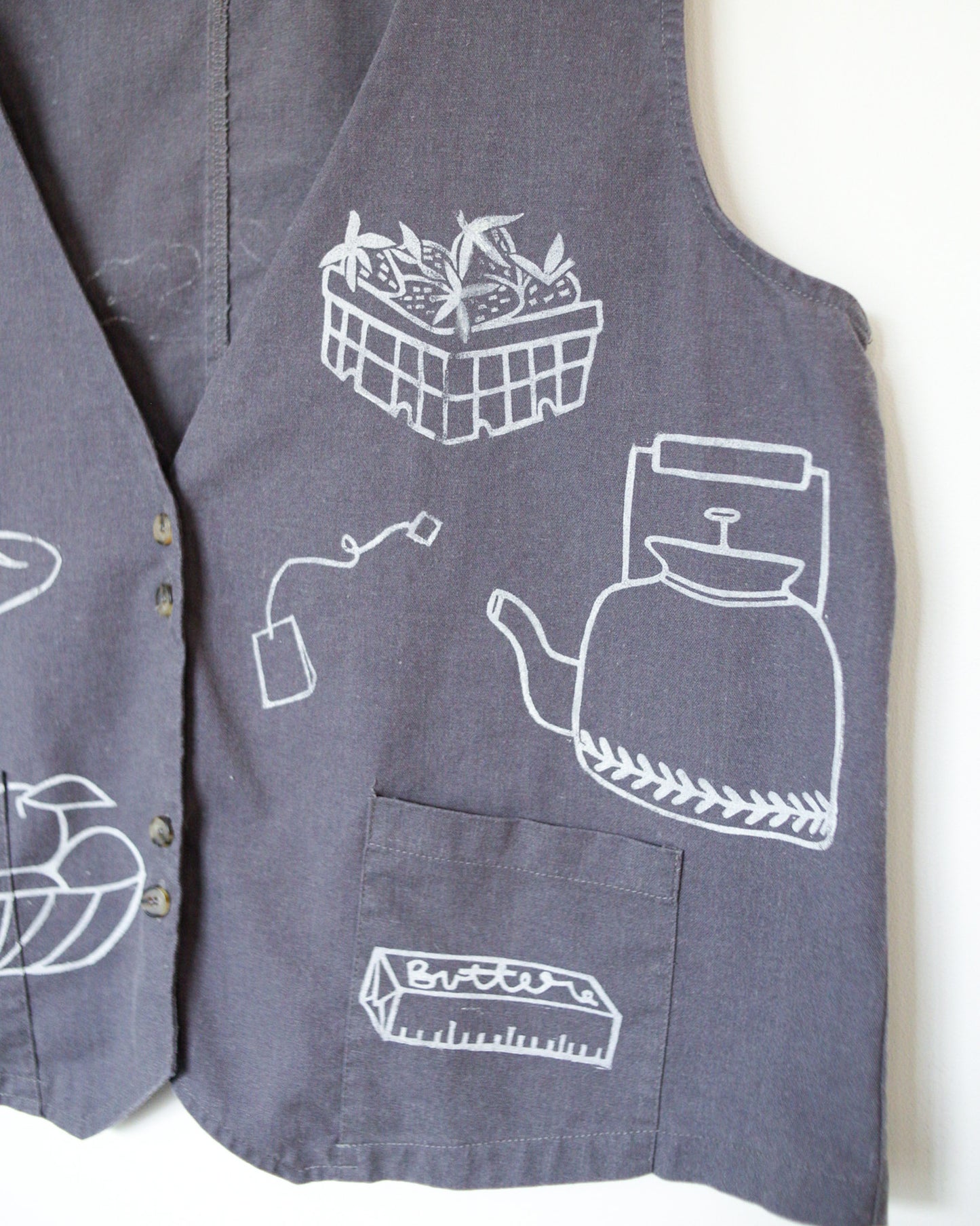 Patchwork Still Life Vest