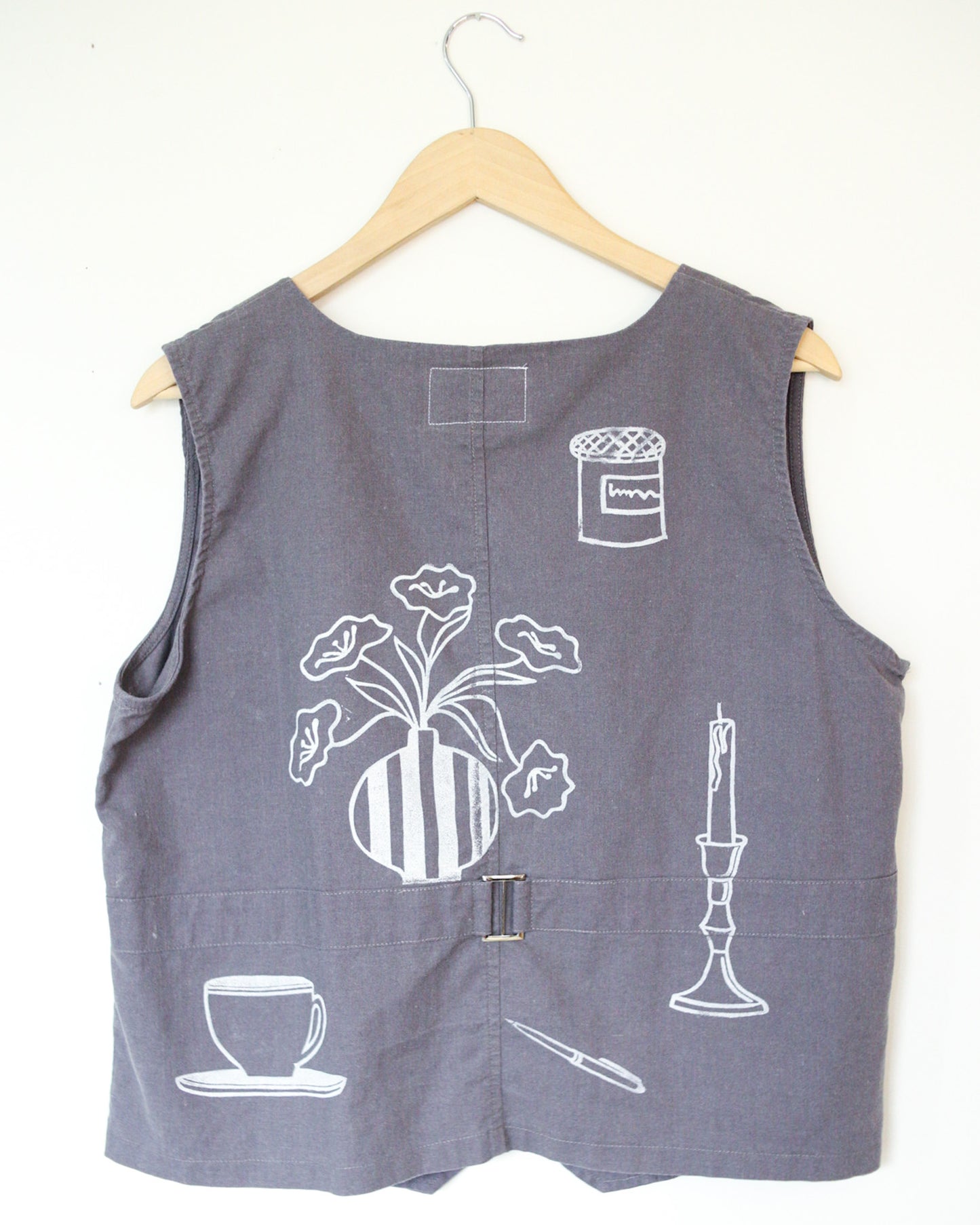 Patchwork Still Life Vest