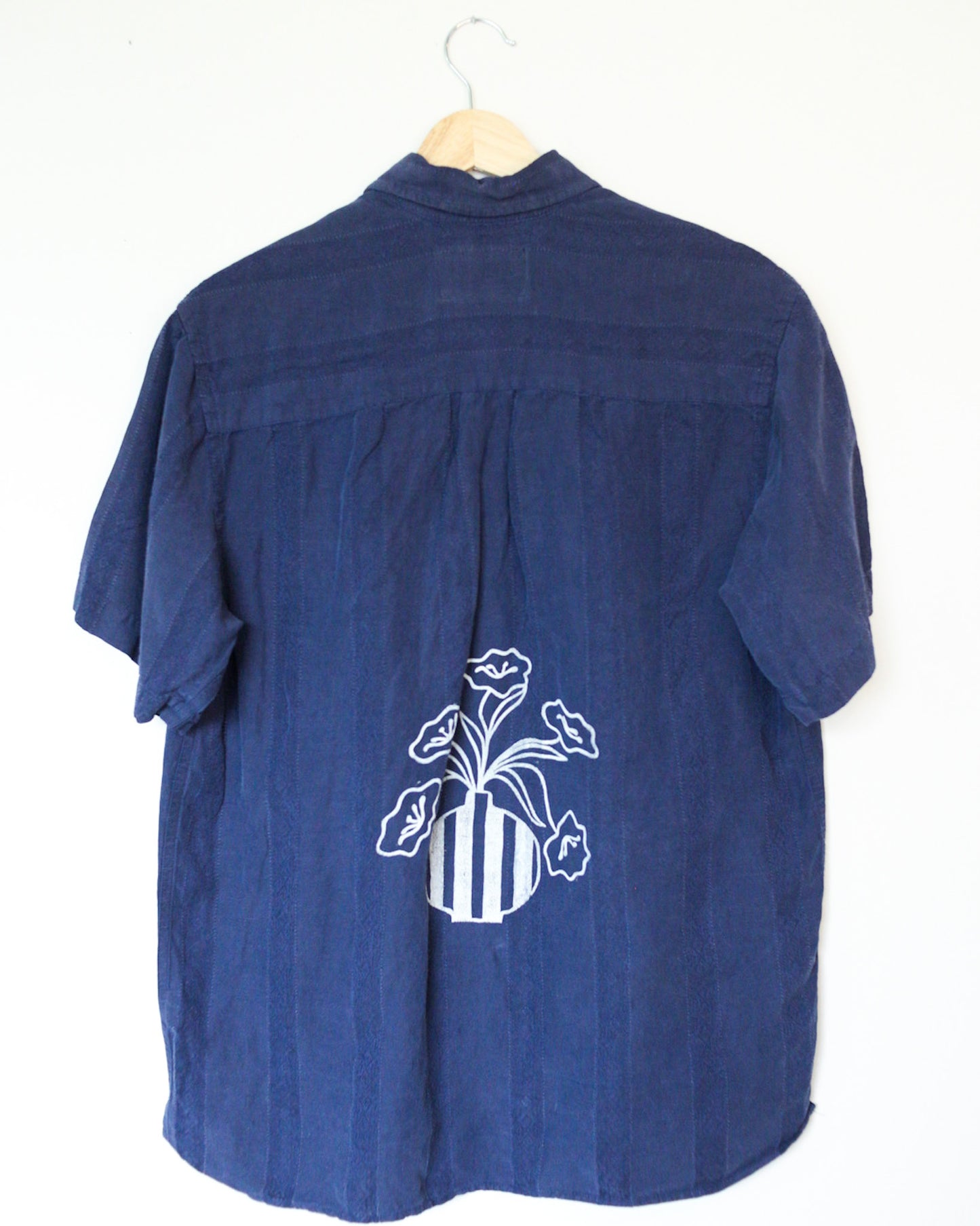 Patchwork Still Life Button Up