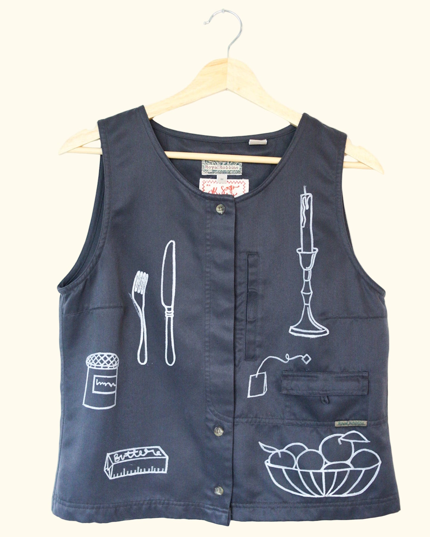 Patchwork Still Life Vest
