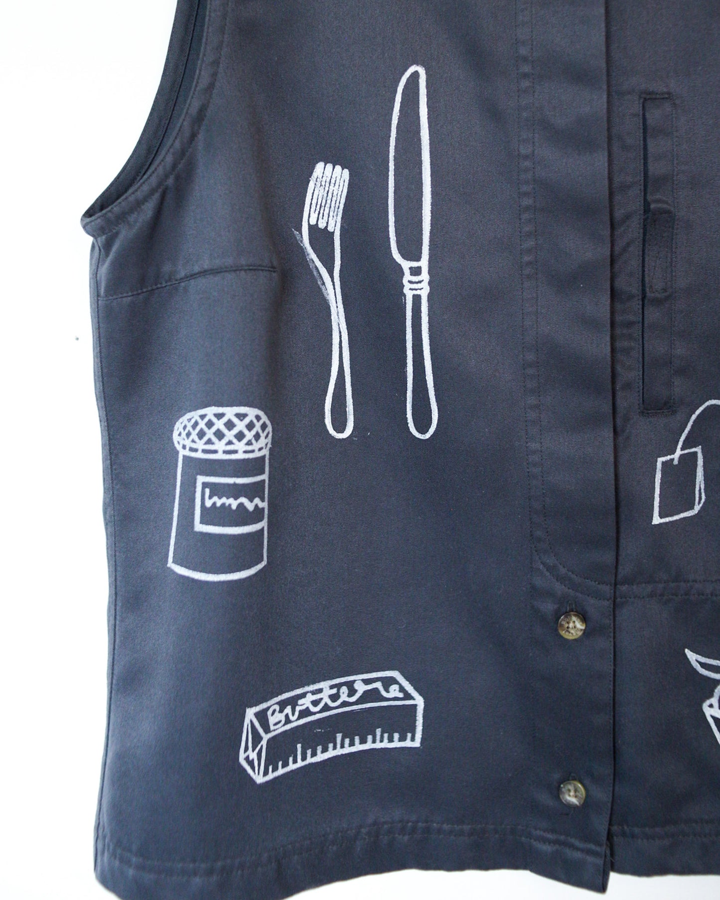Patchwork Still Life Vest