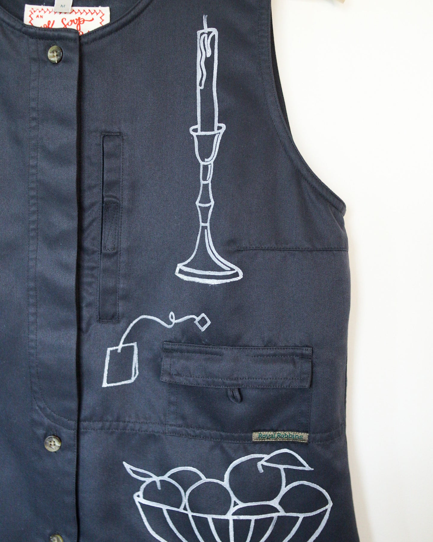 Patchwork Still Life Vest