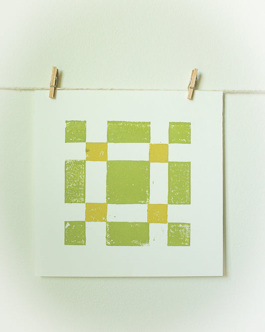 Quilt Block Print