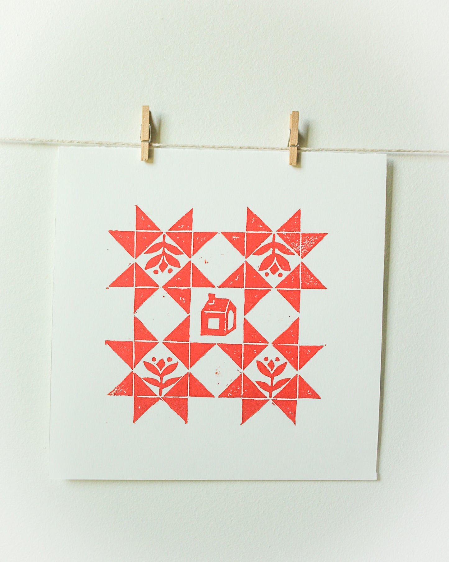 Quilt Block Print