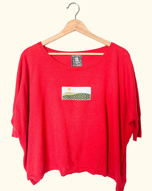 Collage Patch Top