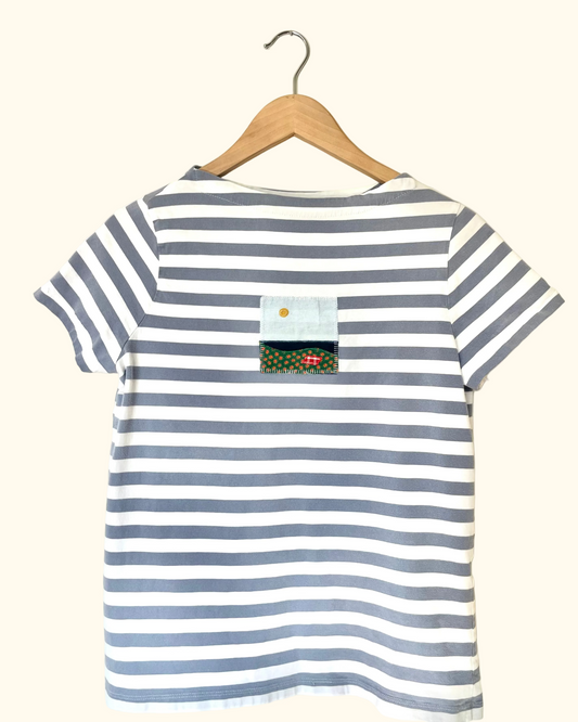 Collage Patch Top