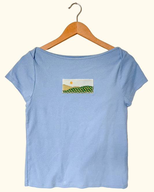 Collage Patch Top
