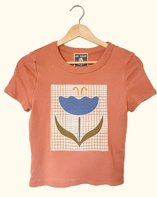 Dream Flower Cut Out Shirt