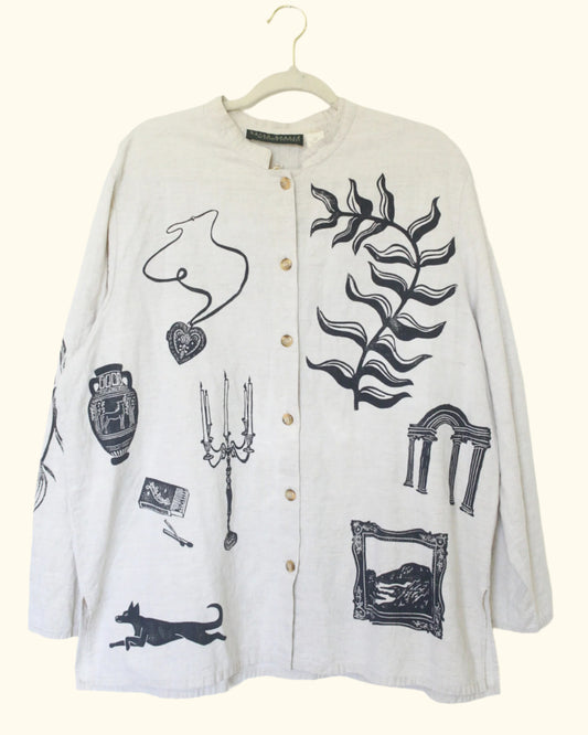 Museum Collection Button Up Tunic