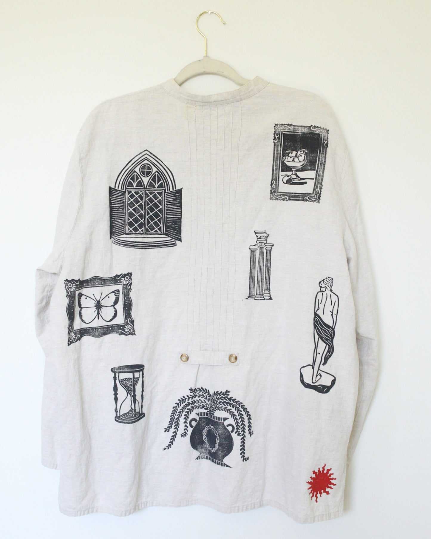 Museum Collection Button Up Tunic