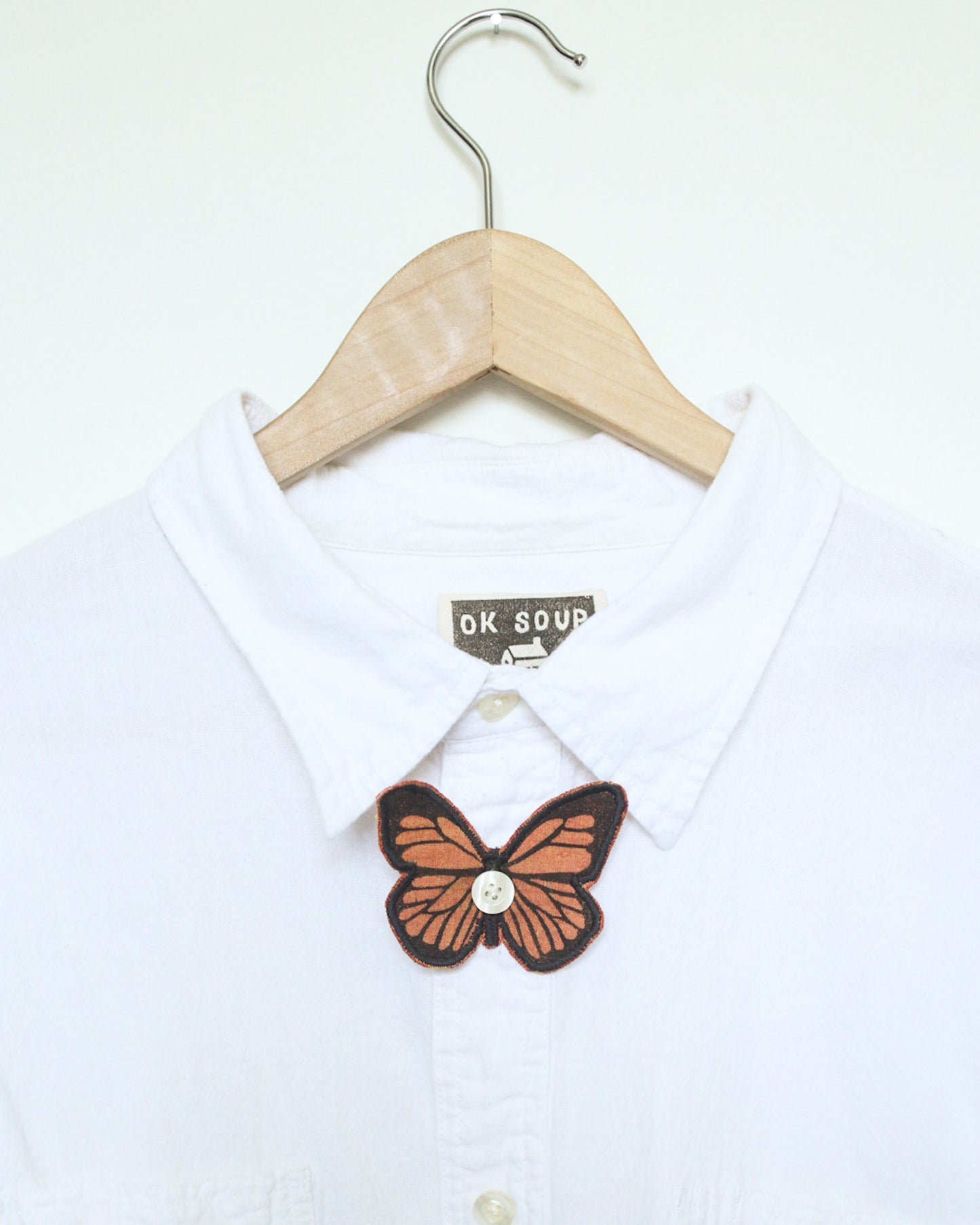 Monach Butterfly Button Cover