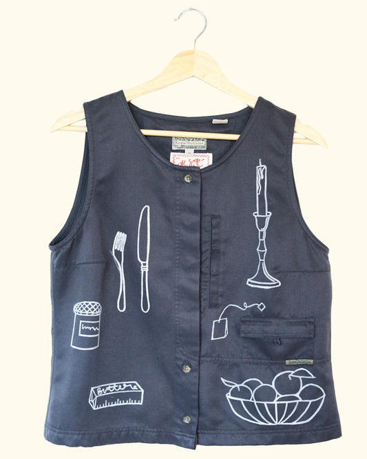 Patchwork Still Life Vest